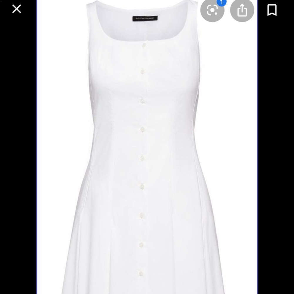 Banana republic fit and flare dress